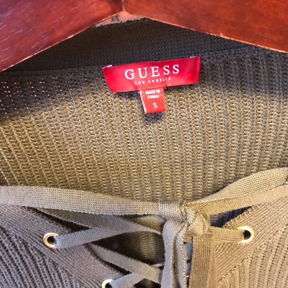 Guess oversized cotton sweater size 8 - Picture 2 of 3